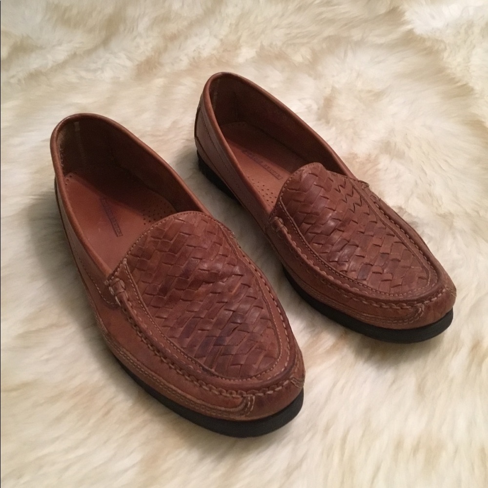 Giorgio Brutini brown loafer slip on shoes